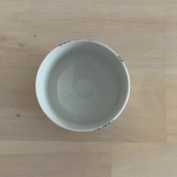 Blue & White Japanese Teacup Bamboo Pattern Made in Japan - Picture 3 of 7